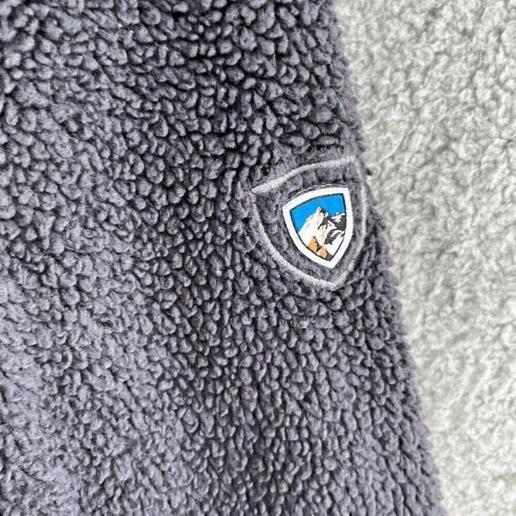 Kuhl Avalon Button Fleece Pullover Pavement M - Picture 5 of 15
